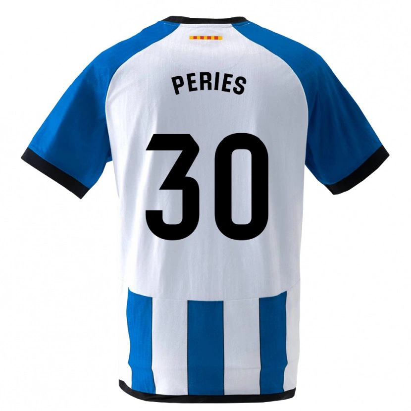 Danxen Herren Jan Peries #30 Königsblau Weiß Heimtrikot Trikot 2026/27 T-Shirt Österreich