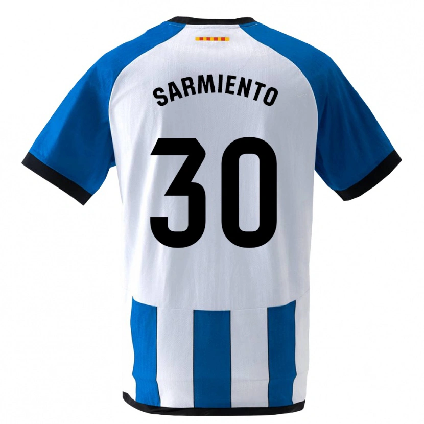 Danxen Herren Izan Sarmiento #30 Königsblau Weiß Heimtrikot Trikot 2026/27 T-Shirt Österreich