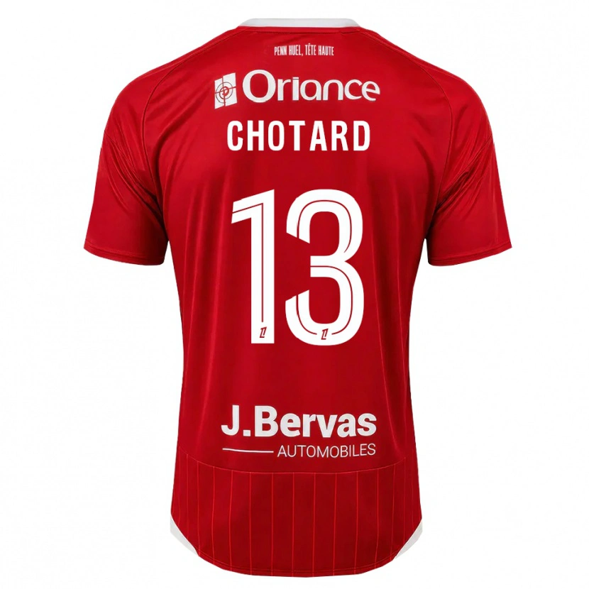 Danxen Herren Joris Chotard #13 Weiß Rot Heimtrikot Trikot 2026/27 T-Shirt Österreich