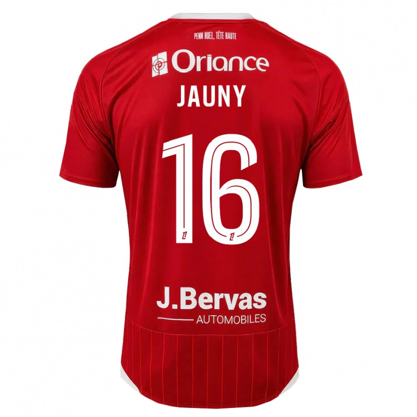 Danxen Herren Noah Jauny #16 Weiß Rot Heimtrikot Trikot 2026/27 T-Shirt Österreich