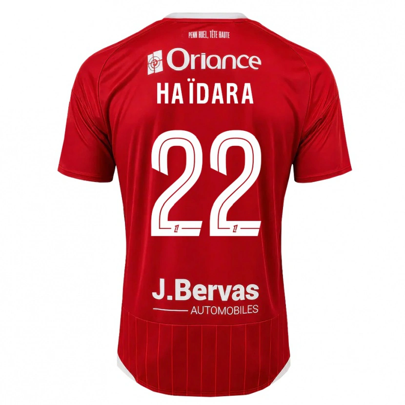 Danxen Herren Massadio Haidara #22 Weiß Rot Heimtrikot Trikot 2026/27 T-Shirt Österreich