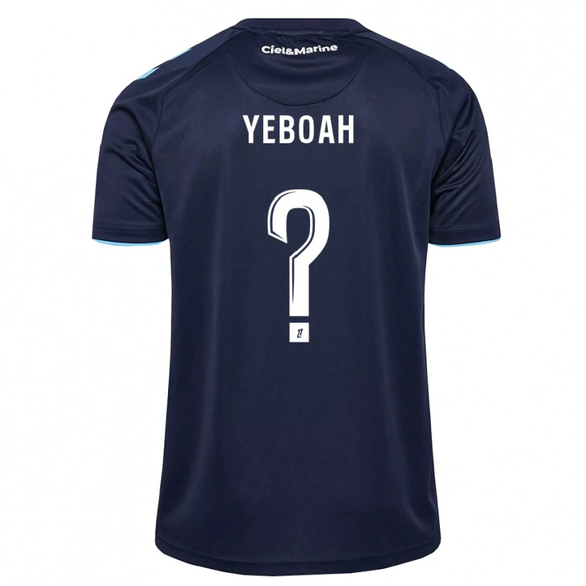 Danxen Herren Ananée Yeboah #0 Kornblumenblau Mitternachtsblau Heimtrikot Trikot 2026/27 T-Shirt Österreich