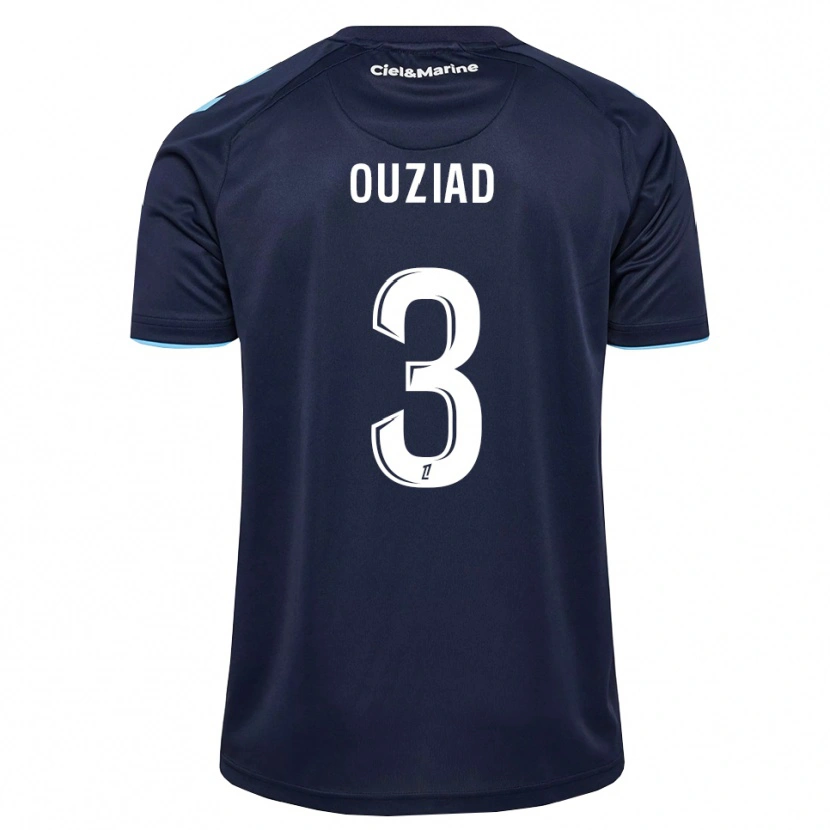 Danxen Herren Djibril Ouziad #3 Kornblumenblau Mitternachtsblau Heimtrikot Trikot 2026/27 T-Shirt Österreich