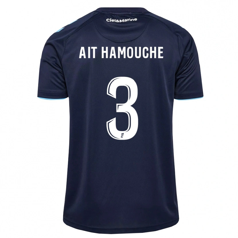 Danxen Herren Massyl Ait Hamouche #3 Kornblumenblau Mitternachtsblau Heimtrikot Trikot 2026/27 T-Shirt Österreich