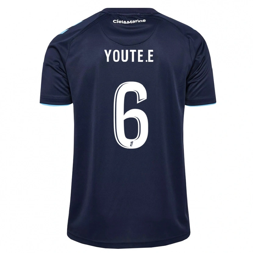 Danxen Herren Étienne Youté Kinkoué #6 Kornblumenblau Mitternachtsblau Heimtrikot Trikot 2026/27 T-Shirt Österreich