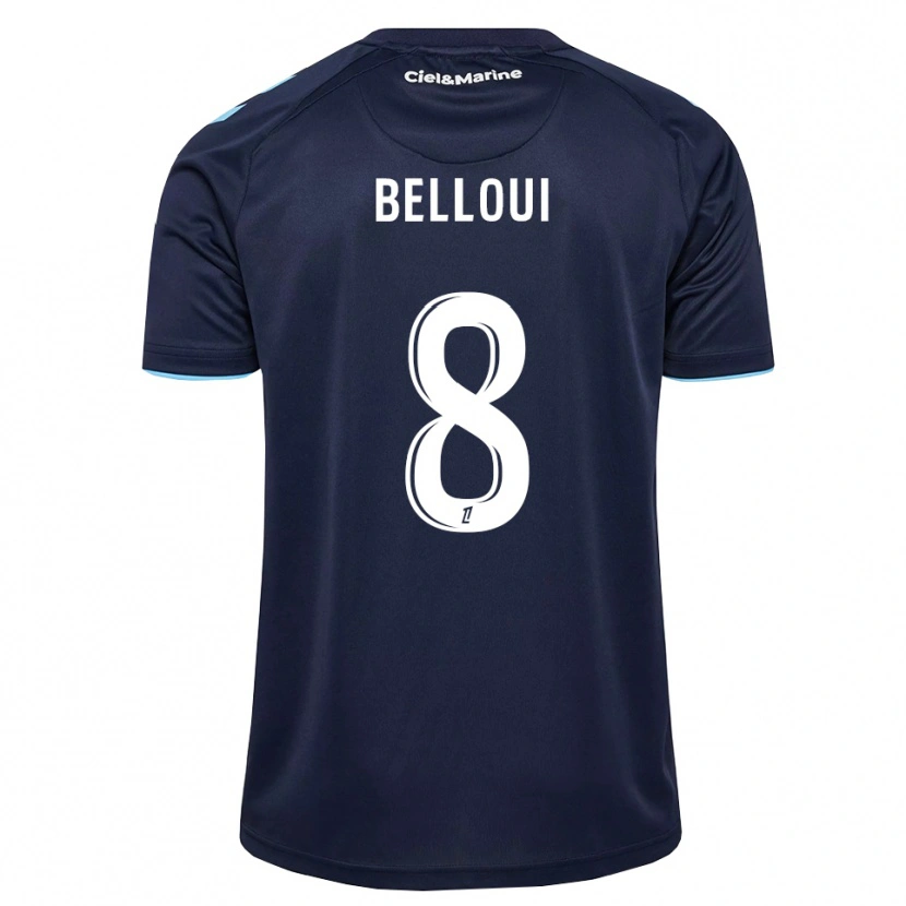 Danxen Herren Ilyan Belloui #8 Kornblumenblau Mitternachtsblau Heimtrikot Trikot 2026/27 T-Shirt Österreich