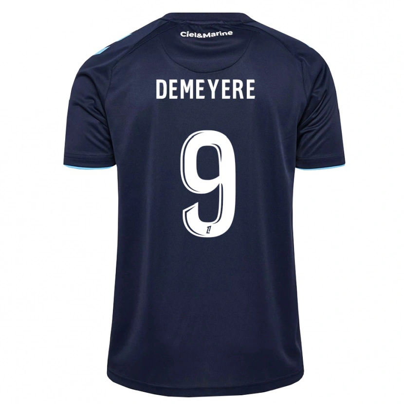 Danxen Herren Silke Demeyere #9 Kornblumenblau Mitternachtsblau Heimtrikot Trikot 2026/27 T-Shirt Österreich