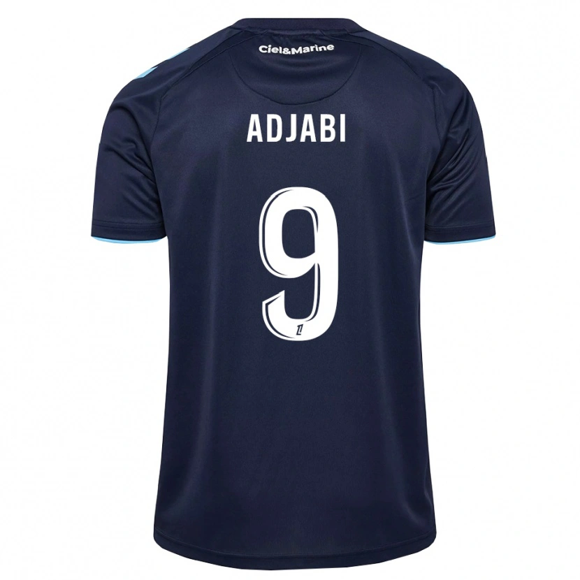 Danxen Herren Ikram Adjabi #9 Kornblumenblau Mitternachtsblau Heimtrikot Trikot 2026/27 T-Shirt Österreich