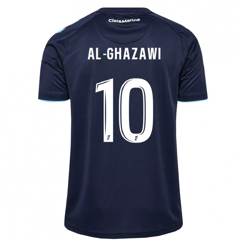 Danxen Herren Zayn Al-Ghazawi #10 Kornblumenblau Mitternachtsblau Heimtrikot Trikot 2026/27 T-Shirt Österreich
