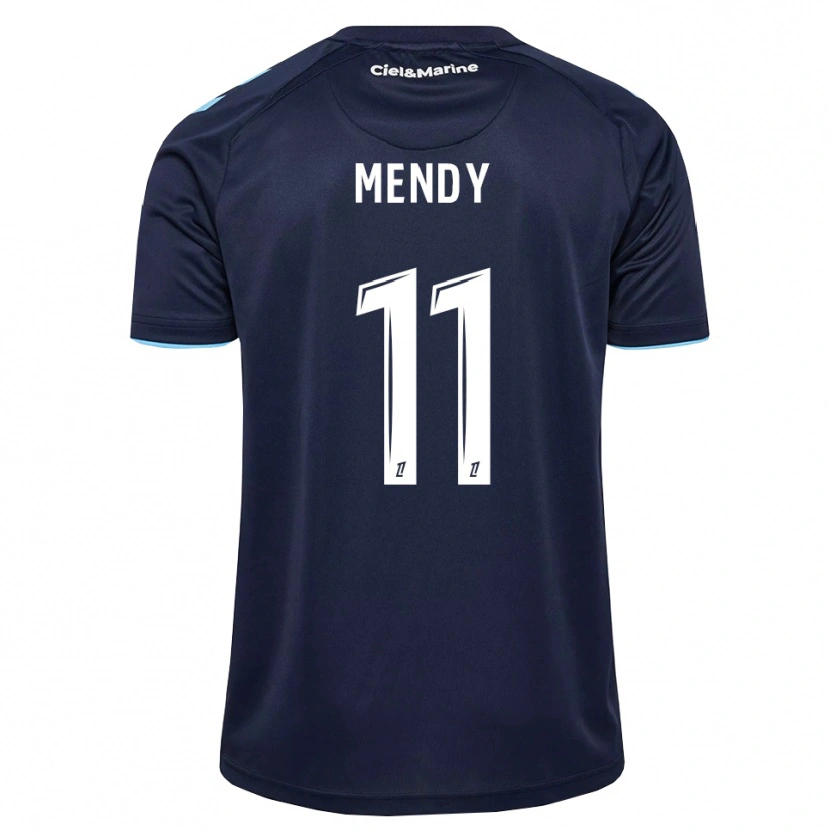 Danxen Herren Mélinda Mendy #11 Kornblumenblau Mitternachtsblau Heimtrikot Trikot 2026/27 T-Shirt Österreich