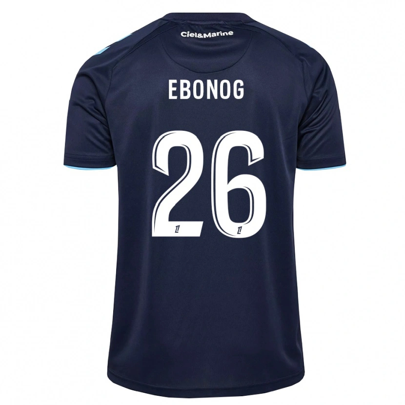 Danxen Herren Simon Ebonog #26 Kornblumenblau Mitternachtsblau Heimtrikot Trikot 2026/27 T-Shirt Österreich