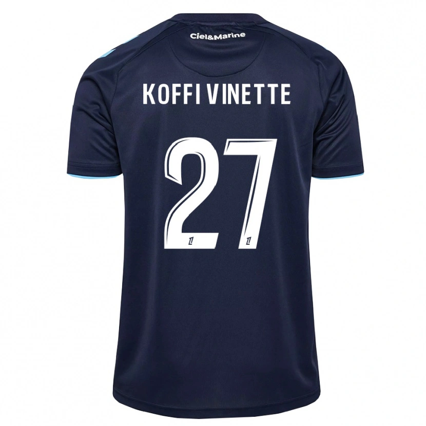 Danxen Herren Enzo Koffi #27 Kornblumenblau Mitternachtsblau Heimtrikot Trikot 2026/27 T-Shirt Österreich