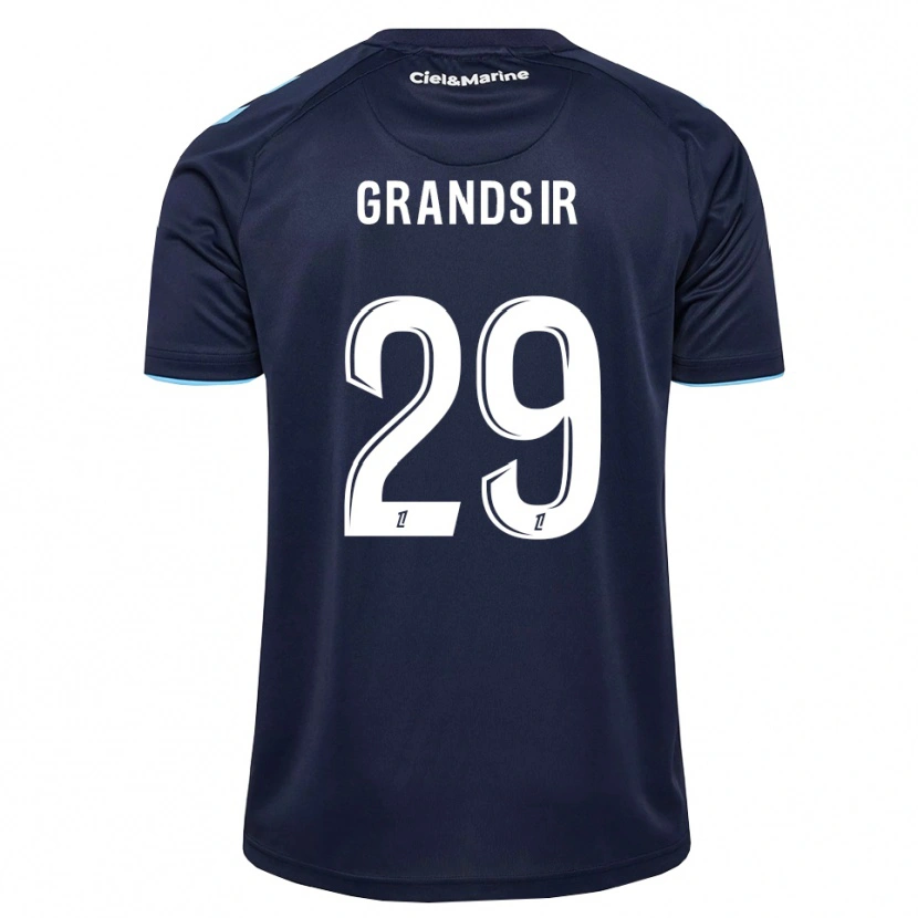 Danxen Herren Samuel Grandsir #29 Kornblumenblau Mitternachtsblau Heimtrikot Trikot 2026/27 T-Shirt Österreich