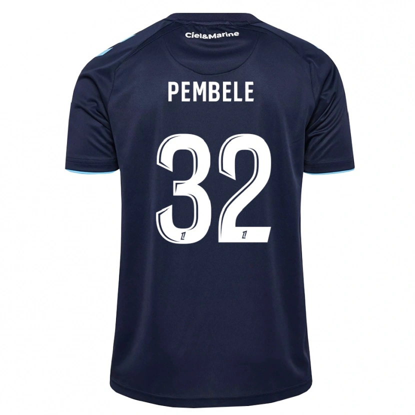 Danxen Herren Timothée Pembélé #32 Kornblumenblau Mitternachtsblau Heimtrikot Trikot 2026/27 T-Shirt Österreich