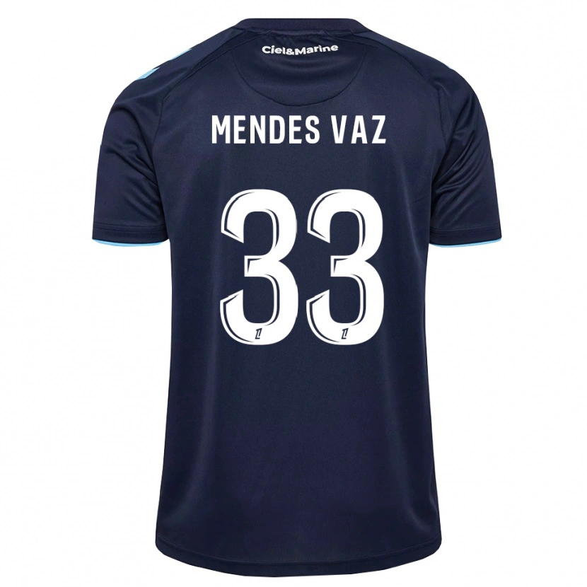 Danxen Herren Hernâni Mendes Vaz #33 Kornblumenblau Mitternachtsblau Heimtrikot Trikot 2026/27 T-Shirt Österreich