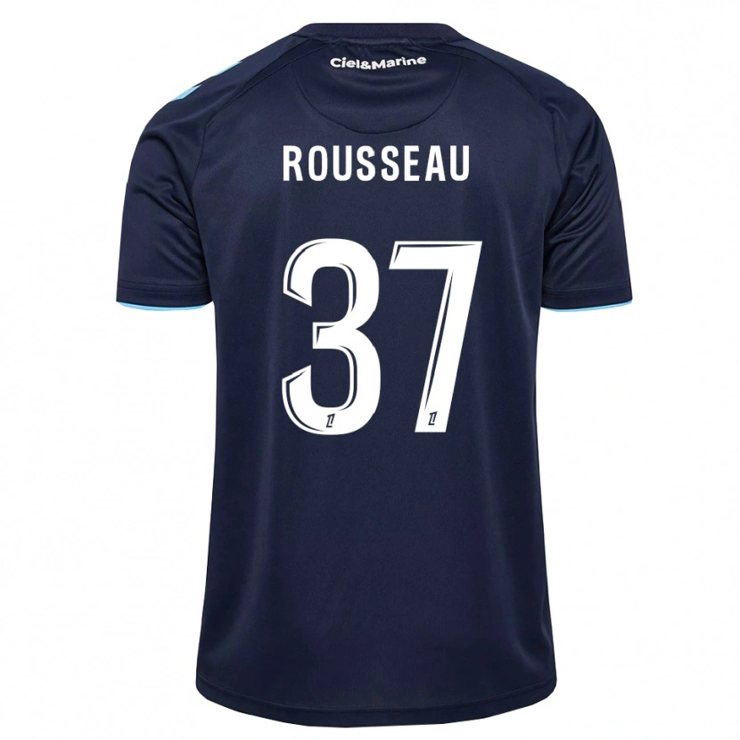 Danxen Herren Thomas Rousseau #37 Kornblumenblau Mitternachtsblau Heimtrikot Trikot 2026/27 T-Shirt Österreich