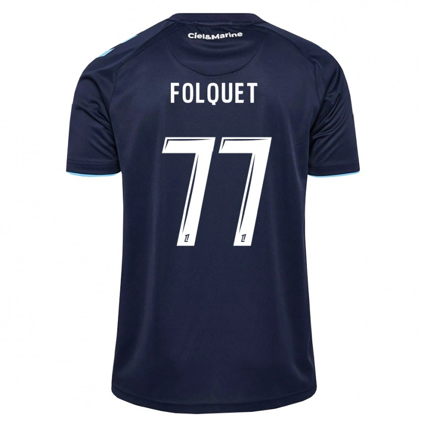 Danxen Herren Magnaba Folquet #77 Kornblumenblau Mitternachtsblau Heimtrikot Trikot 2026/27 T-Shirt Österreich