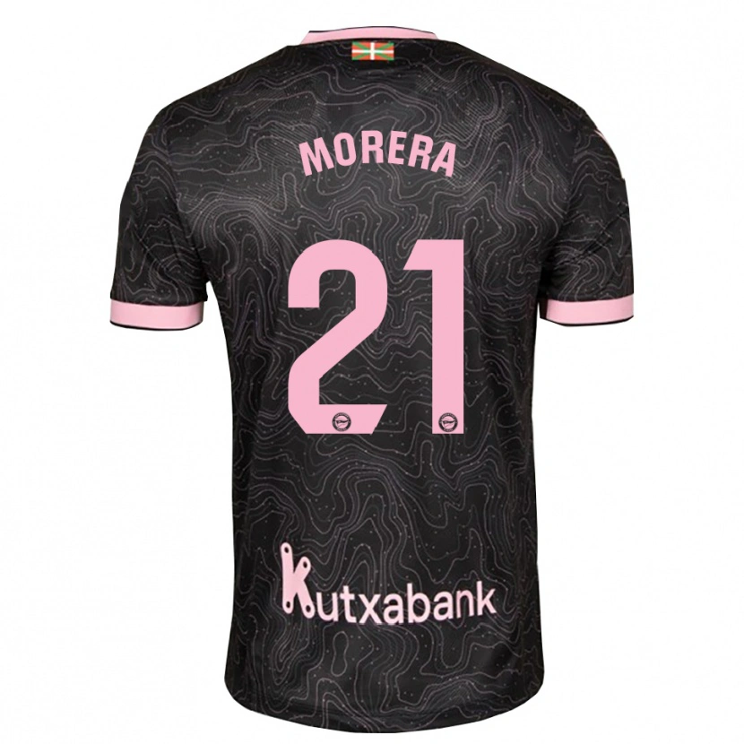 Danxen Herren Carla Morera #21 Schwarz Pink Auswärtstrikot Trikot 2026/27 T-Shirt Österreich