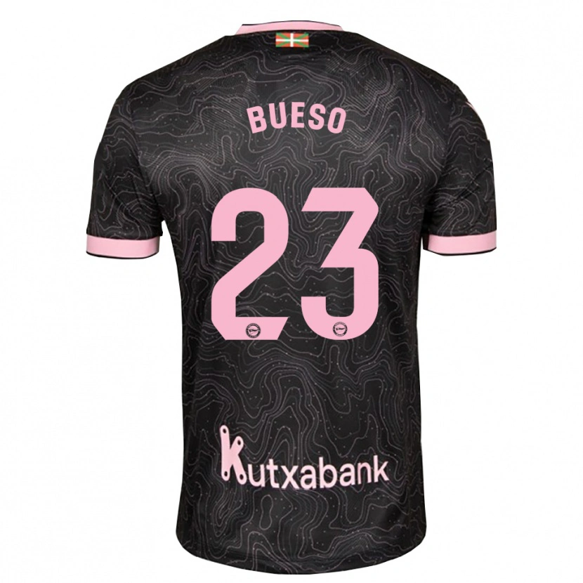 Danxen Herren Alejandro Bueso #23 Schwarz Pink Auswärtstrikot Trikot 2026/27 T-Shirt Österreich
