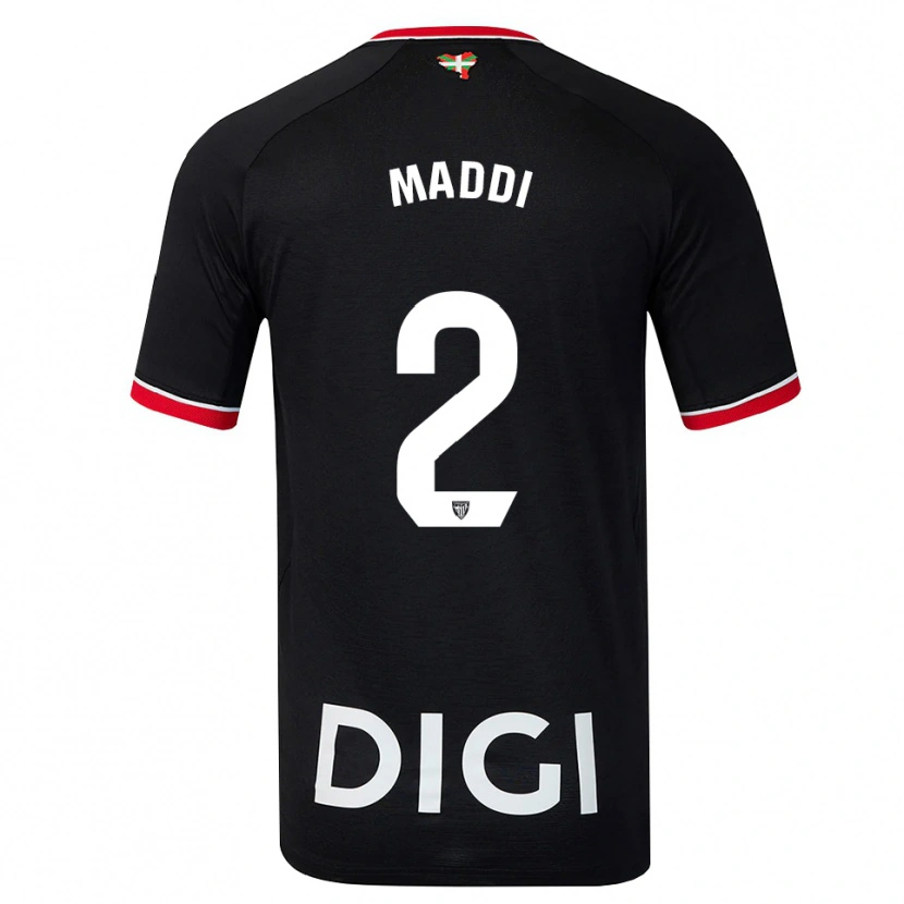 Danxen Herren Maddi Torre Larrañaga #2 Schwarz Weiß Rot Auswärtstrikot Trikot 2026/27 T-Shirt Österreich