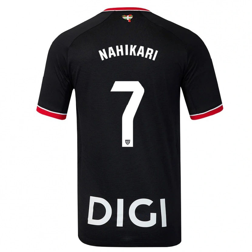 Danxen Herren Nahikari Garcia Perez #7 Schwarz Weiß Rot Auswärtstrikot Trikot 2026/27 T-Shirt Österreich