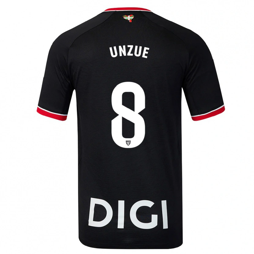 Danxen Herren Marta Unzué #8 Schwarz Weiß Rot Auswärtstrikot Trikot 2026/27 T-Shirt Österreich