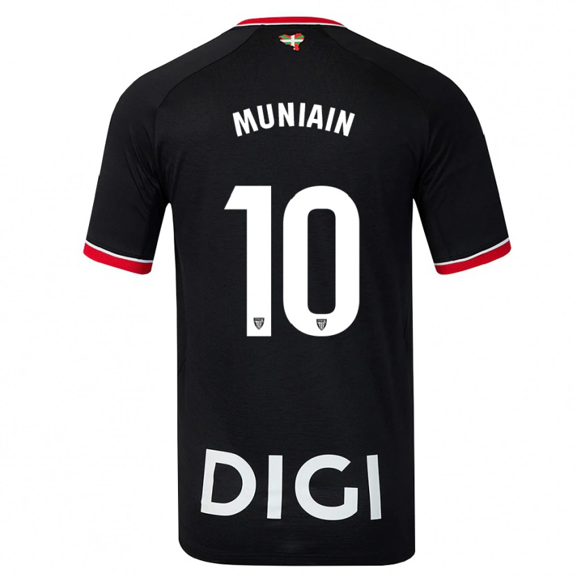 Danxen Herren Iker Muniain #10 Schwarz Weiß Rot Auswärtstrikot Trikot 2026/27 T-Shirt Österreich