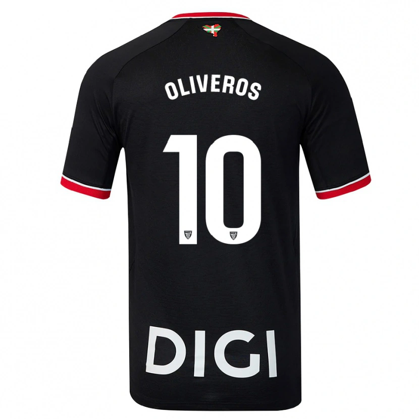 Danxen Herren Aimar Oliveros #10 Schwarz Weiß Rot Auswärtstrikot Trikot 2026/27 T-Shirt Österreich