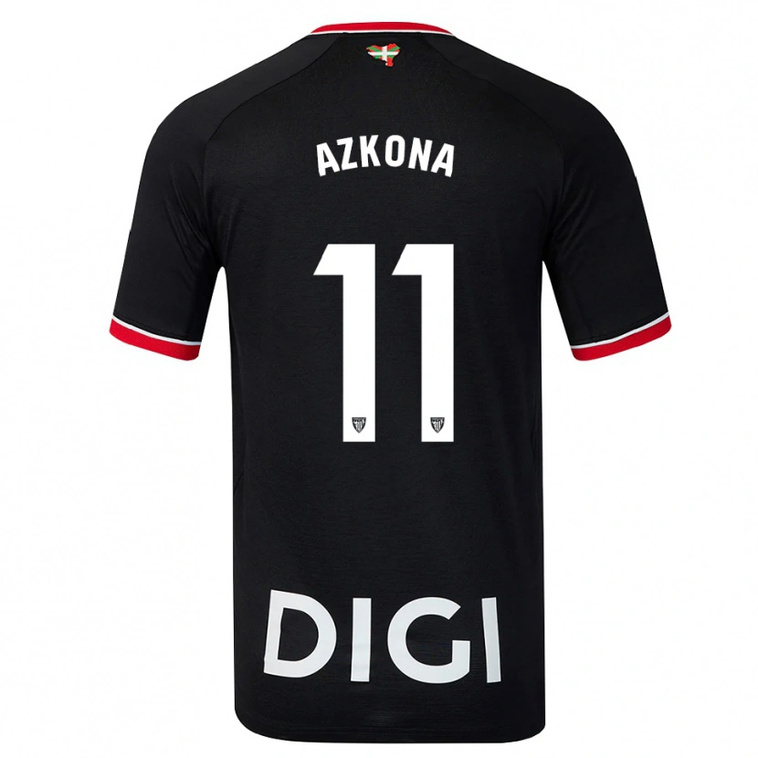 Danxen Herren Ane Azkona Fuente #11 Schwarz Weiß Rot Auswärtstrikot Trikot 2026/27 T-Shirt Österreich