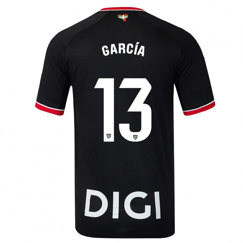 Danxen Herren Simón García #13 Schwarz Weiß Rot Auswärtstrikot Trikot 2026/27 T-Shirt Österreich
