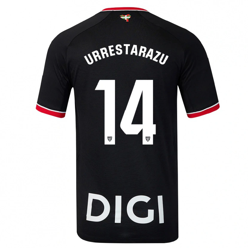 Danxen Herren Mikel Urrestarazu #14 Schwarz Weiß Rot Auswärtstrikot Trikot 2026/27 T-Shirt Österreich