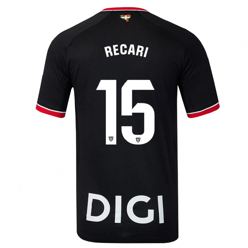 Danxen Herren Enzo Recari #15 Schwarz Weiß Rot Auswärtstrikot Trikot 2026/27 T-Shirt Österreich