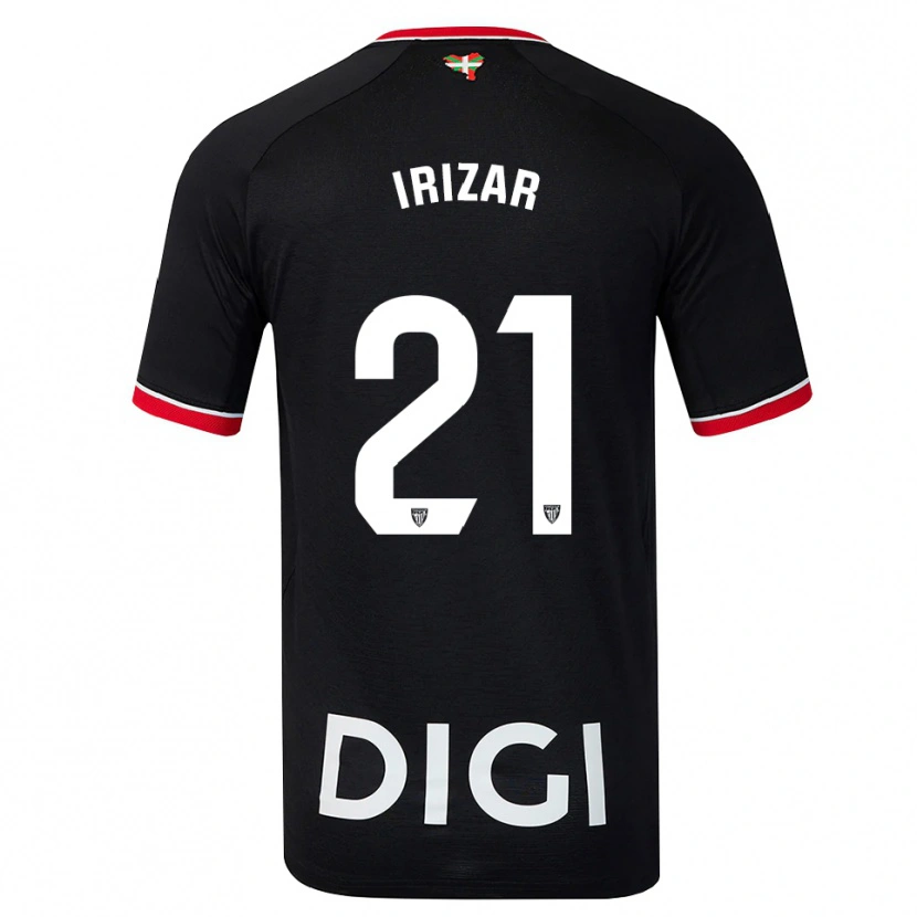 Danxen Herren Hur Irizar #21 Schwarz Weiß Rot Auswärtstrikot Trikot 2026/27 T-Shirt Österreich