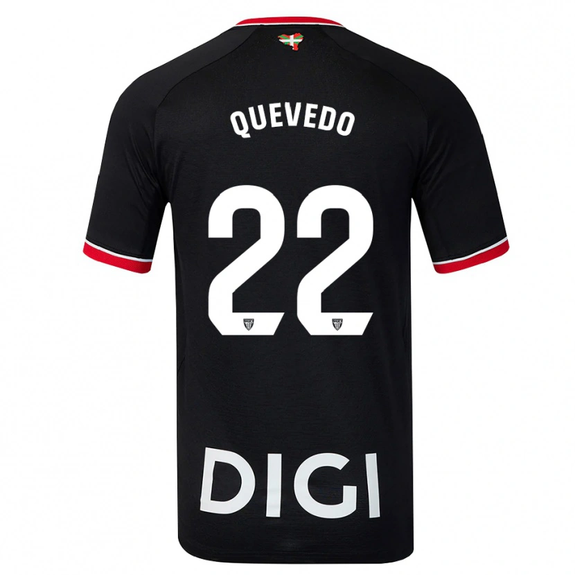 Danxen Herren Ugaitz Quevedo #22 Schwarz Weiß Rot Auswärtstrikot Trikot 2026/27 T-Shirt Österreich