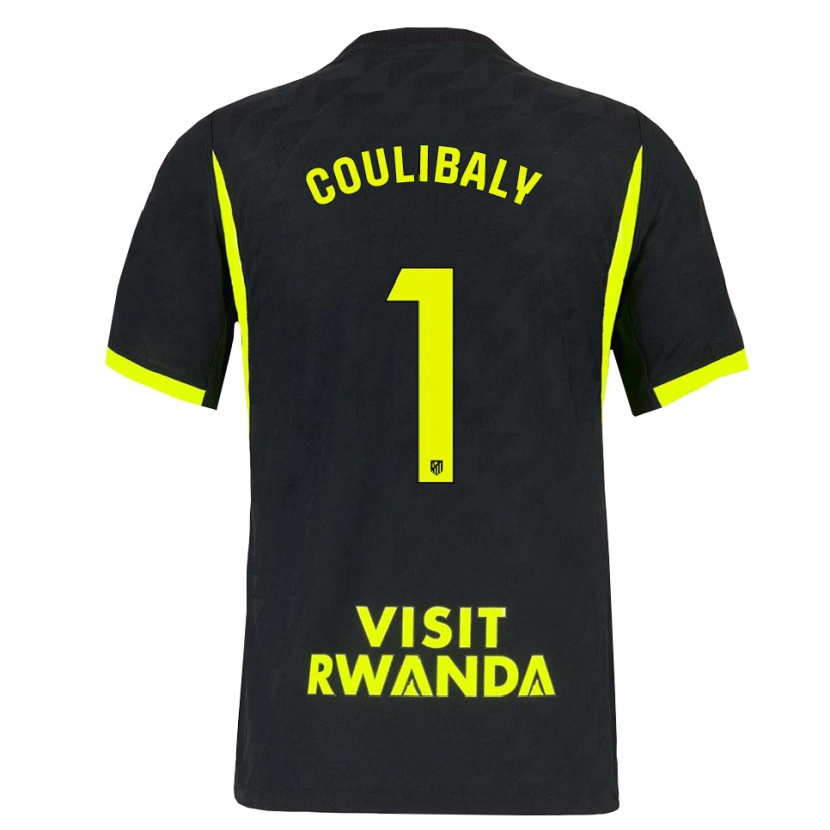 Danxen Herren Izan Coulibaly #1 Hellgrün Schwarz Auswärtstrikot Trikot 2026/27 T-Shirt Österreich