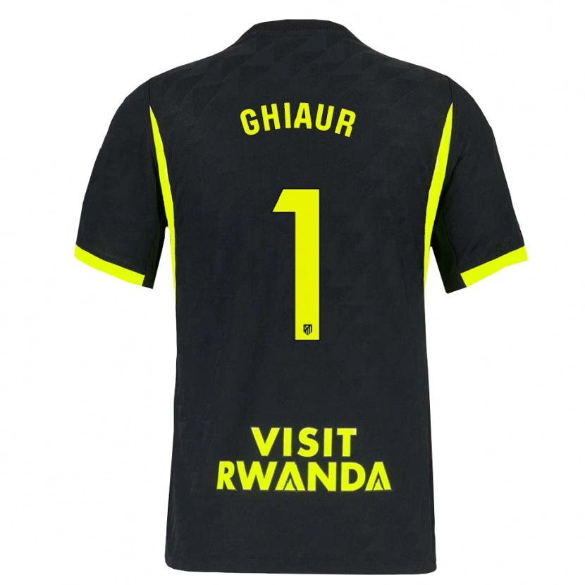 Danxen Herren Octavian Ghiaur #1 Hellgrün Schwarz Auswärtstrikot Trikot 2026/27 T-Shirt Österreich