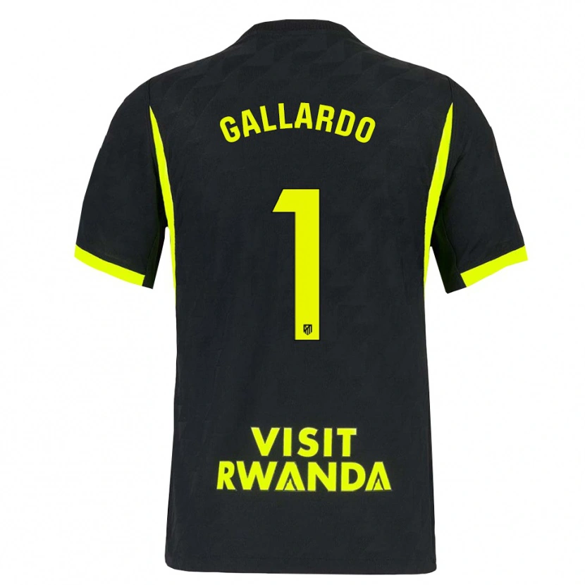 Danxen Herren Lola Gallardo #1 Hellgrün Schwarz Auswärtstrikot Trikot 2026/27 T-Shirt Österreich