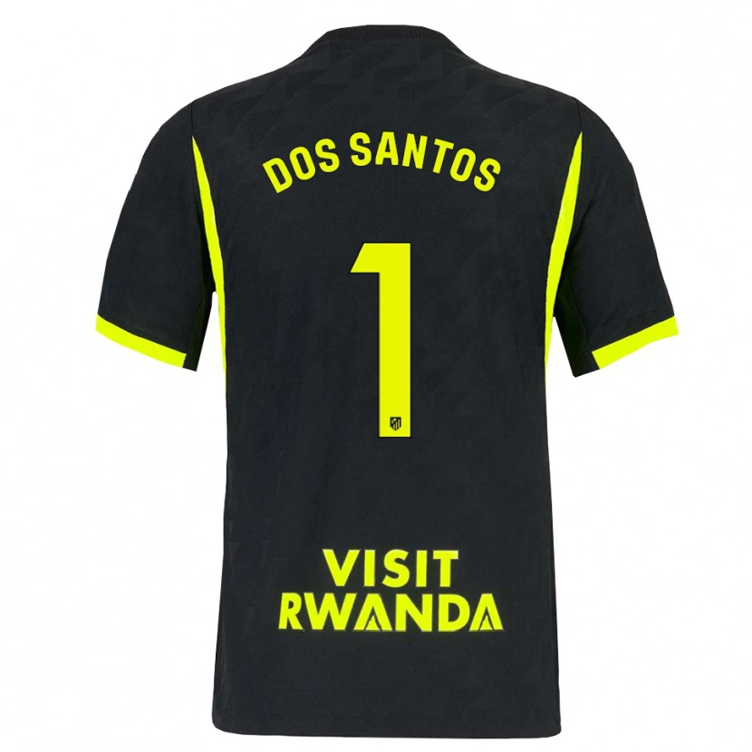 Danxen Herren Alex Dos Santos #1 Hellgrün Schwarz Auswärtstrikot Trikot 2026/27 T-Shirt Österreich