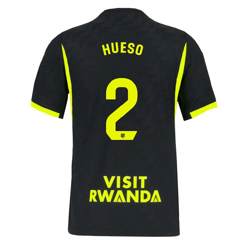 Danxen Herren Romeo Hueso #2 Hellgrün Schwarz Auswärtstrikot Trikot 2026/27 T-Shirt Österreich