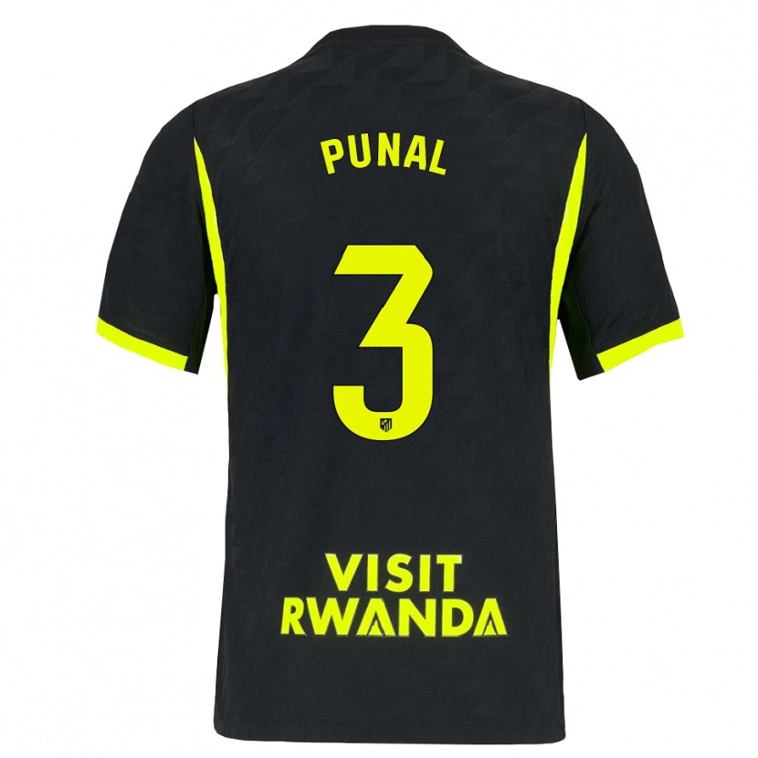 Danxen Herren Aitor Punal #3 Hellgrün Schwarz Auswärtstrikot Trikot 2026/27 T-Shirt Österreich
