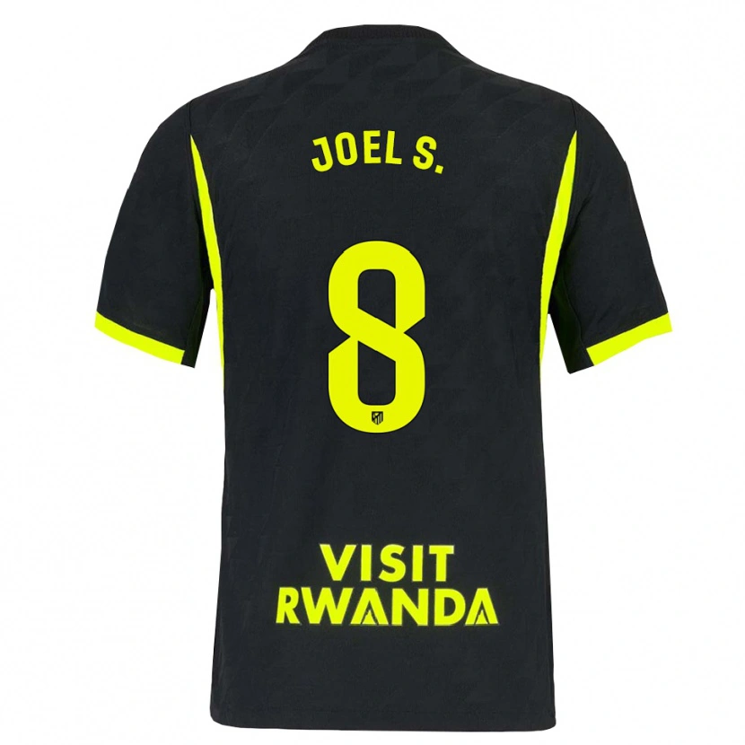Danxen Herren Joel Sánchez #8 Hellgrün Schwarz Auswärtstrikot Trikot 2026/27 T-Shirt Österreich