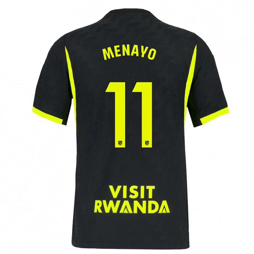 Danxen Herren Carmen Menayo #11 Hellgrün Schwarz Auswärtstrikot Trikot 2026/27 T-Shirt Österreich