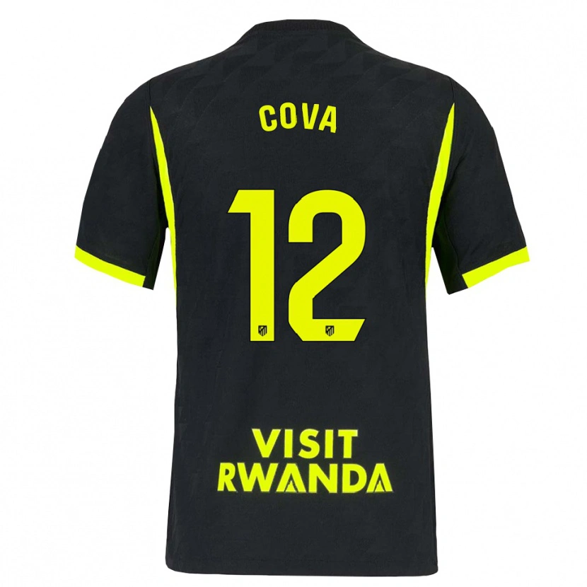 Danxen Herren Adrian Cova #12 Hellgrün Schwarz Auswärtstrikot Trikot 2026/27 T-Shirt Österreich