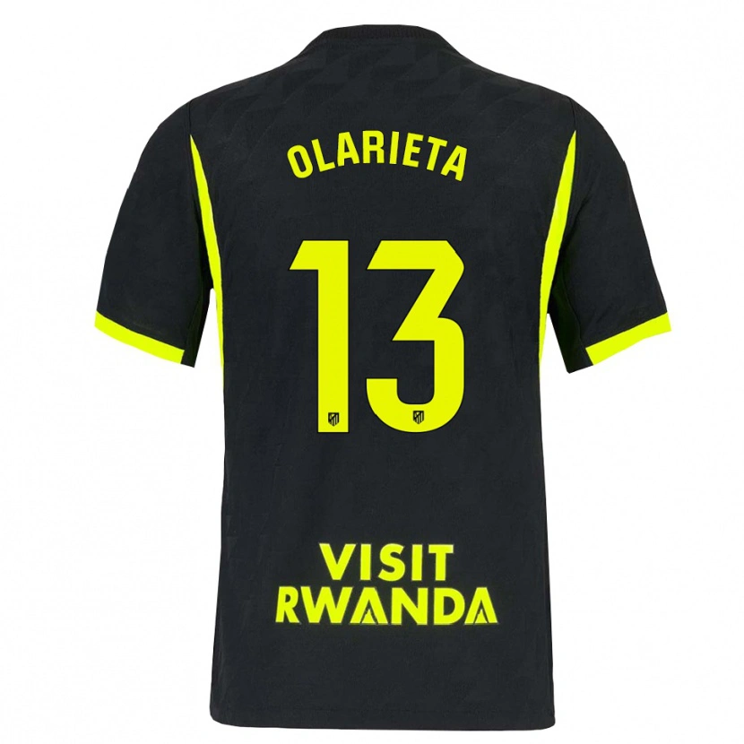 Danxen Herren Miguel Olarieta #13 Hellgrün Schwarz Auswärtstrikot Trikot 2026/27 T-Shirt Österreich