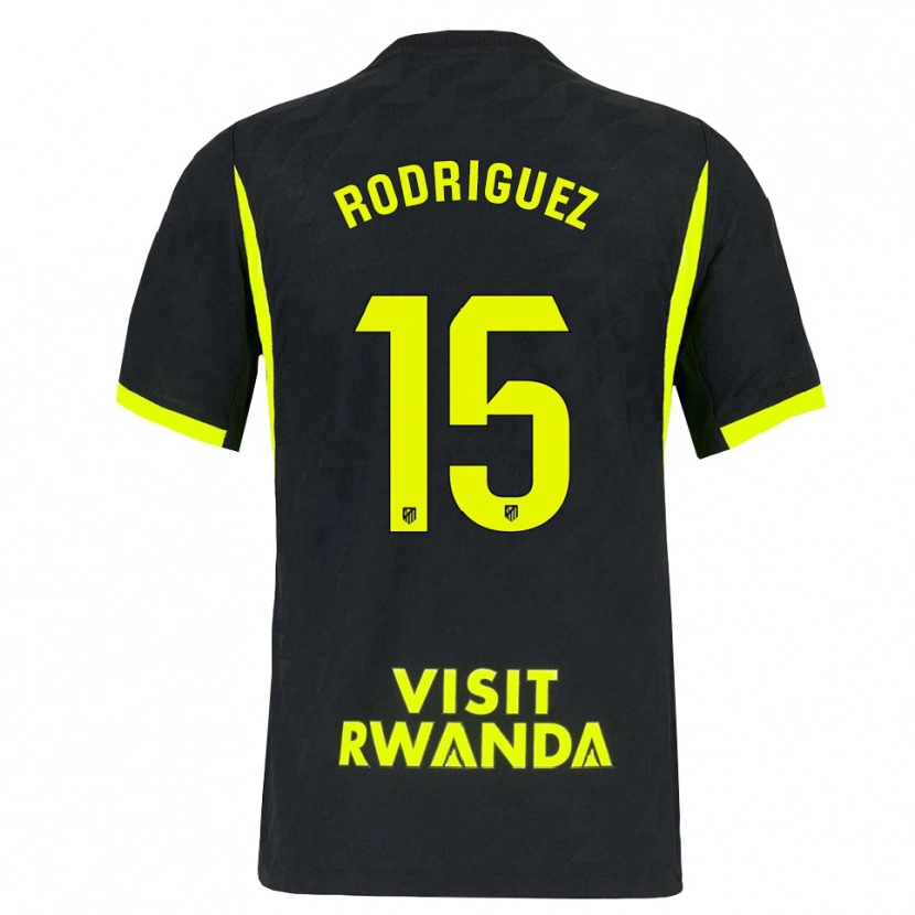 Danxen Herren Cinta Rodríguez #15 Hellgrün Schwarz Auswärtstrikot Trikot 2026/27 T-Shirt Österreich