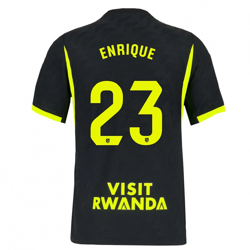 Danxen Herren Gustavo Enrique #23 Hellgrün Schwarz Auswärtstrikot Trikot 2026/27 T-Shirt Österreich