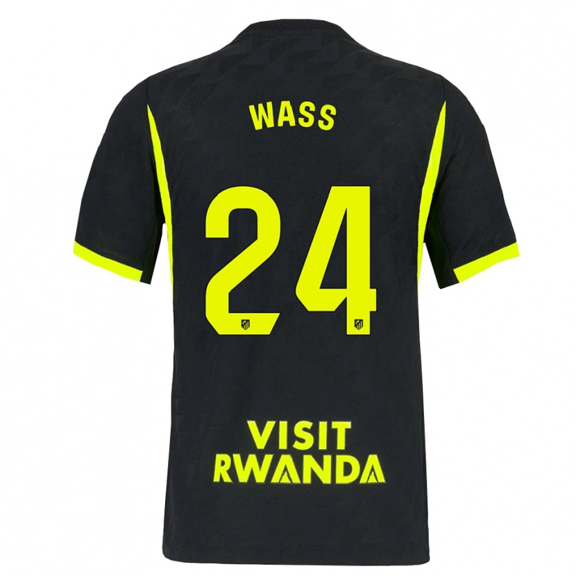 Danxen Herren Daniel Wass #24 Hellgrün Schwarz Auswärtstrikot Trikot 2026/27 T-Shirt Österreich