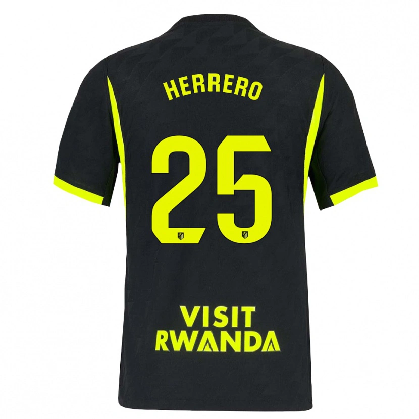 Danxen Herren Alex Herrero #25 Hellgrün Schwarz Auswärtstrikot Trikot 2026/27 T-Shirt Österreich