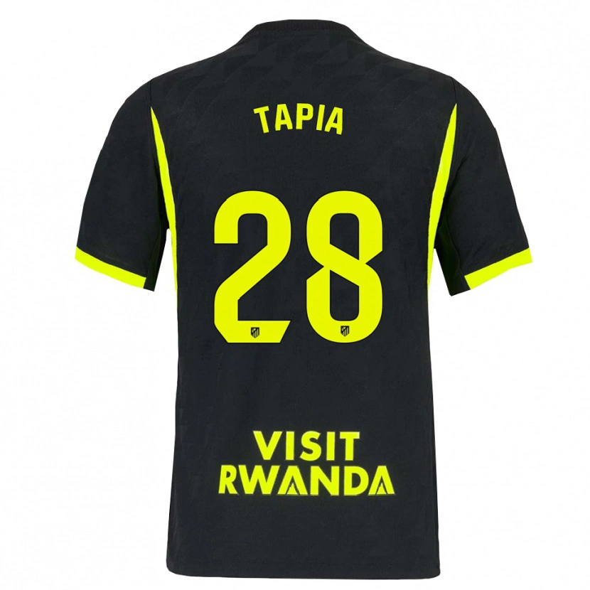 Danxen Herren Unai Tapia #28 Hellgrün Schwarz Auswärtstrikot Trikot 2026/27 T-Shirt Österreich
