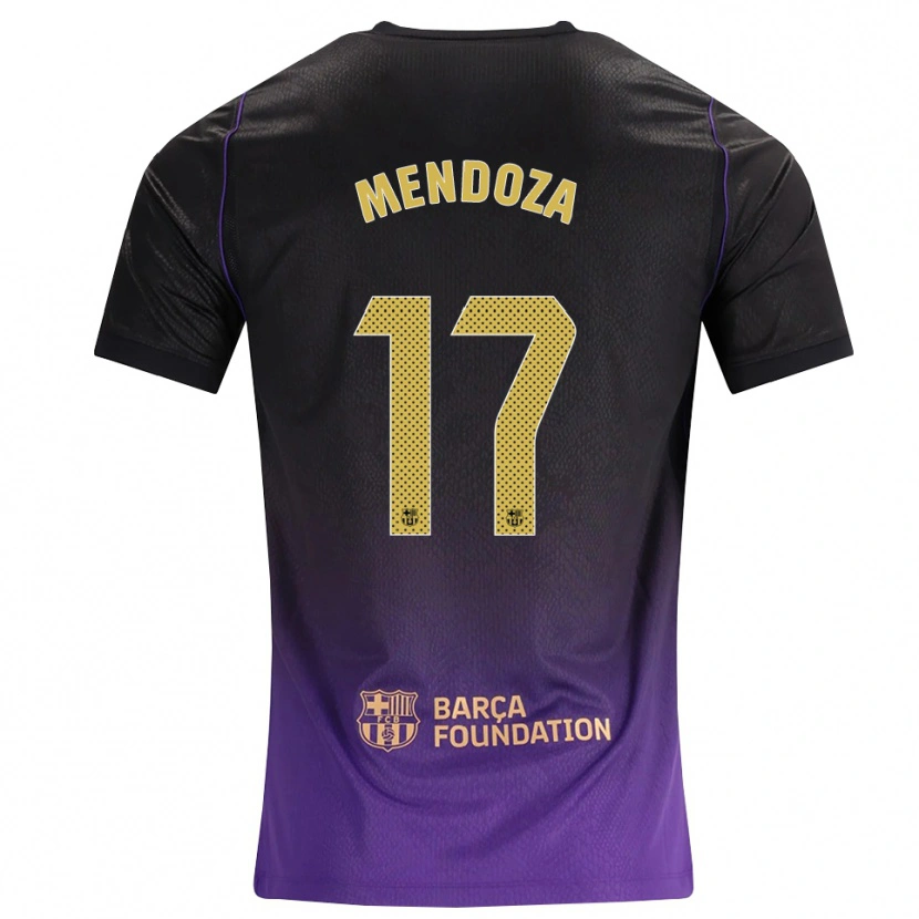 Danxen Herren Byron Mendoza #17 Lila Gelb Schwarz Auswärtstrikot Trikot 2026/27 T-Shirt Österreich